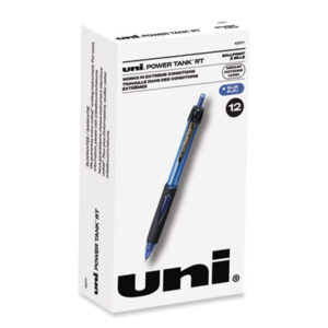 Pen; Ballpoint Pen; Writing Equipment; Ballpoint; Ballpoint Pens; Blue Ink; Pens; SANFORD; UNI-BALL; uni-ball Power Tank; Writing; Instruments; Utensils; Inkers; Schools; Education; Students