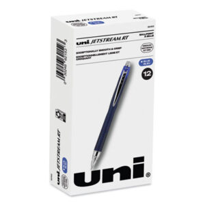 Ballpoint Pen; Blue; JetStream RT; Medium; SANFORD; uni-ball; Pen; Pens; Writing Equipment; Writing; Instruments; Utensils; Inkers; Schools; Education; Students