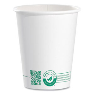 Cups; Hot Cups; Paper Cups; Sustainable; Green; Coffee; Compostable; Commercially Compostable; Recyclable; ProPlanet; Solo; Dart; Cafe; Delivery; Takeout