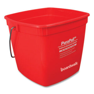 Sanitizing Pail; Pail; Bucket; Clean-Up; Cleaning; Floors; Janitorial; Maintenance; Mops; Pails