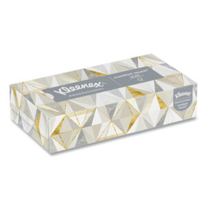 Kleenex White Facial Tissue; Dry Goods; Facility; Nurse&apos;s Office; Colds; KIM21606