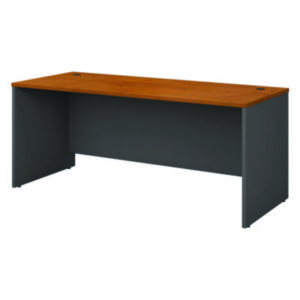 Desk; Desks; Furniture; Natural Cherry; Office Suites; Series C; Wood; Workstations; Writing-Table; Escritoire BBF; Home Office; Wood Laminate; Bush Business Furniture; Bush