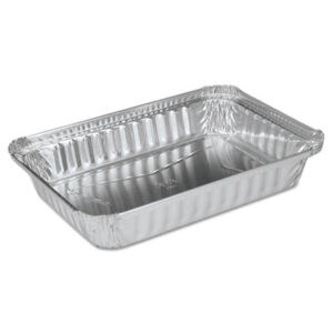 Aluminum Oblong; Take-Out; Carryout; Food Storage; Aluminum; Kitchens; Restaurants; Cafes; Service; Hospitality; Breakrooms; Packages; To-Go