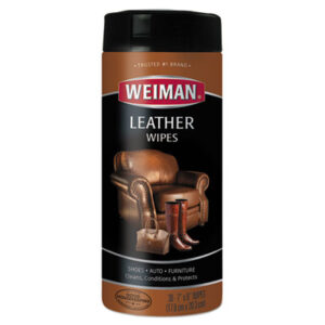 Leather; Wipes; Cars; Vehicles; Interiors; Sponges; Swabs; Cloths; Towelettes; Drying Materials; Jan/San; Janitorial; Maintenance; Cleaning