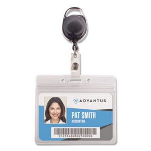 ADVANTUS CORP; Badge; Holder; ID; Resealable; Security Badge; Security; Passes; Identification; Pass-cards; Tags