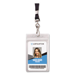 ADVANTUS CORP; Badge; Holder; ID; Resealable; Security Badge; Security; Passes; Identification; Pass-cards; Tags