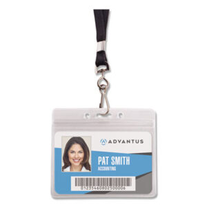 ADVANTUS CORP; Badge; Holder; ID; Resealable; Security Badge; Security; Passes; Identification; Pass-cards; Tags