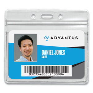 ADVANTUS CORP; Badge; Holder; ID; Resealable; Security Badge; Security; Passes; Identification; Pass-cards; Tags