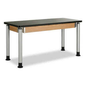 Adjustable Height Science Table; Classroom Furniture; Display; DIVERSIFIED; Inclined Physics Table; Worksurfaces; Boards; Planks; Mesas; Furniture; Diversified Woodcrafts