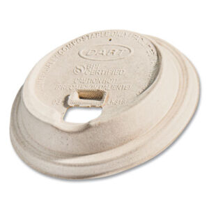 Cup Lid; Lid; Bagasse; Fiber; Molded Fiber; Reclosable; Reclosable Lid; ProPlanet Seal