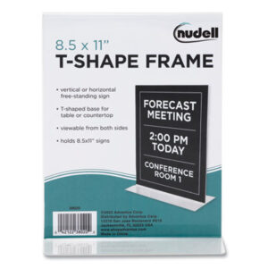 Plastic Frame; Certificate Holder; Frames; NUDELL; Picture Frames; Sign Holder; Signage; Visual; Graphics; Indicators; Directory; Directories