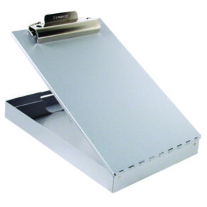 Aluminum; Clipboard; Clipboards; Forms Holders; Letter Size; Portable Desktop; Portable Desktops; Redi-Rite; SAUNDERS; Writing; Surfaces; Clampboards; Notations; Inspections