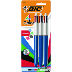 Ballpoint Pens; Ballpoints; Multi-Color Pens; Pens; Retractable Pens