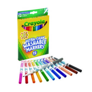 Art Markers; Art Supplies; Assorted Colors; Binney & Smith; CRAYOLA; Crayola Marker; Drafting/Drawing; Marker; Markers; Pens; Washable; Fine Line; Writing; Utensil; Arts; Crafts; Education; Schools; Classrooms; Teachers; Students