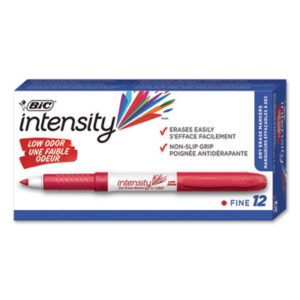 BIC; Dry-Erase Markers; Great Erase Red; Writing; Utensil; Arts; Crafts; Education; Schools; Classrooms; Teachers; Students