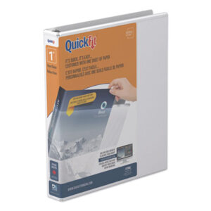 Stride; Quick Fit D-Ring View Binder; 1 inch Capacity; Notebooks; Rings; Portfolios; Loose-Leaf; Schools; Education; Classrooms