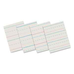 (ZNBZP2612)ZNB ZP2612 – Multi-Program Handwriting Paper, 30 lb Bond Weight, 1/2" Long Rule, Two-Sided, 8 x 10.5, 500/Pack by PACON CORPORATION (500/RM)