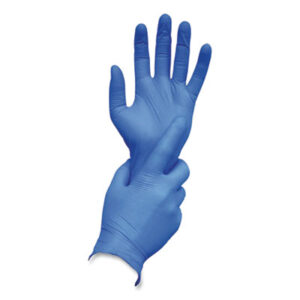(TXINLG400)TXI NLG400 – N400 Series Powder-Free Nitrile Gloves, Large, Blue, 100/Box by TRADEX INTERNATIONAL (100/BX)