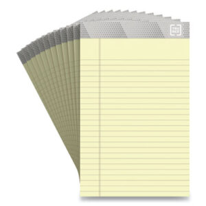 (TUD24419916)TUD 24419916 – Notepads, Narrow Rule, 50 Canary-Yellow 5 x 8 Sheets, 12/Pack by TRU RED (12/PK)