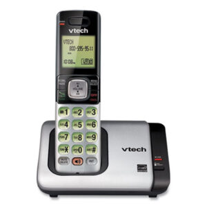 (VTECS51192)VTE CS51192 – CS6719-2 Two-Handset Cordless Telephone System, DECT 6.0, Silver/Black by VTECH COMMUNICATIONS (/)