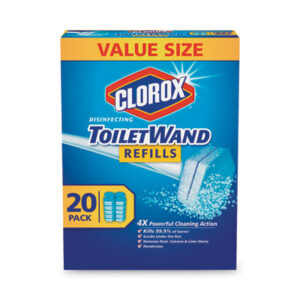 CLOROX; Clorox ToiletWand Disposable Cleaning Refill; Refill; ToiletWand; Wand; Polisher; Sanitation; Janitorial; Maintenance; Facility; Clean-Up