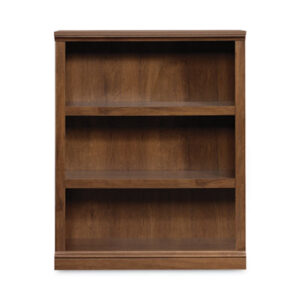 (SWC410372)SWC 410372 – Select Collection Bookcase, Three-Shelf, 35.27w x 13.3d x 43.78h, Oiled Brown by SAUDER WOODWORKING COMPANY (1/EA)