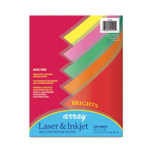 8-1/2 x 11;Array;Assorted Colors;Bond;Bond Paper;Brights;Colored;Colored Paper;Copier;Copier Paper;Copy Paper;Desktop Publishing Papers;Inkjet;Inkjet Paper;Inkjet Printer;Laser;Laser Paper;Laser Printer;Letter Size;Office Paper;Paper;RIVERSIDE PAPER;Xerographic;Xerographic Paper; Pacon