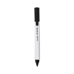 (TUD24376609)TUD 24376609 – Dry Erase Marker, Pen-Style, Fine Bullet Tip, Black, 4/Pack by TRU RED (4/PK)
