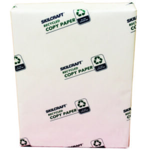 (NSN7111299)NSN 7111299 AbilityOne® SKILCRAFT® Convenience Pack Recycled Copy Paper (3 Per CT)