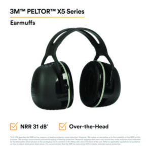 Earmuffs; Over-the-Head; Peltor; X4A