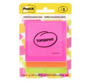 Self-Stick Notes; Sticky Notes; Transparent Sticky Notes