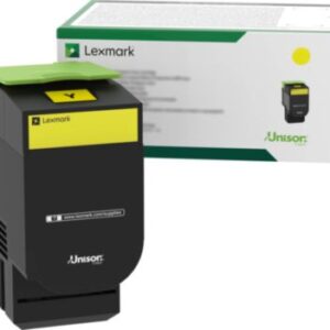 (LEX70C00YG)LEX 70C00YG – 70C00YG Return Program Toner, 1,000 Page-Yield, Yellow by LEXMARK INT&apos;L, INC. (1/EA)