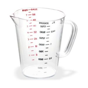 Measuring Cups; Hospitality; Cafeterias; Restaurants; Cafes; Beverages; Stations