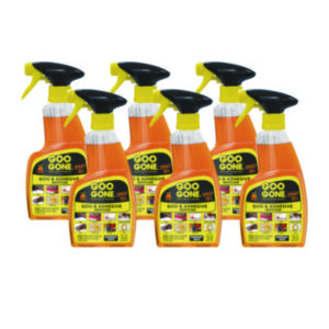 Goo; Gooey; Citrus; Sticky; Gel; Spray; Maintenance; Facilities; Upkeep; Restroom; Kitchen; Cleansers