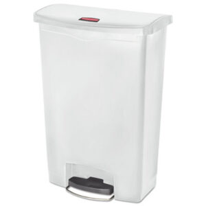 Rubbermaid Commercial; Slim Jim; Front Step Style; Step-On; Dumpster; Dustbin; Garbage; Junk; Kitchen Bin; Litter; Trash