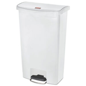 Rubbermaid Commercial; Slim Jim; Front Step Style; Step-On; Dumpster; Dustbin; Garbage; Junk; Kitchen Bin; Litter; Trash