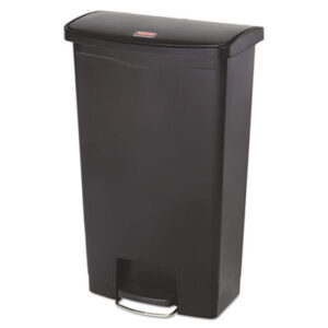 Rubbermaid Commercial; Slim Jim; Front Step Style; Step-On; Dumpster; Dustbin; Garbage; Junk; Kitchen Bin; Litter; Trash