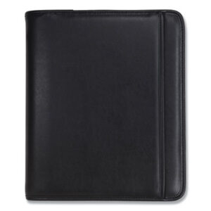 Binder; Black; Letter Size; Organizer; Pad Holder; Pad Holders; Ring Binder; SAMSILL; Sterling; Writing Pad Holder; Zippered; Tablets; Notebooks; Booklets; Covers; Organization; Meetings