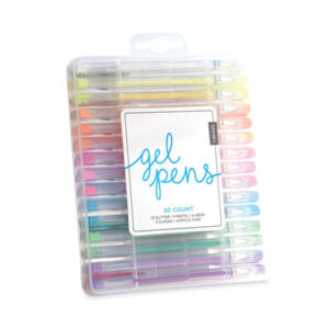 (UBR2225U0624)UBR 2225U0624 – Gel Pen, Stick, Fine, Assorted Sizes, Assorted Ink and Barrel Colors, 30/Pack by U BRANDS (/)