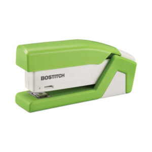 (ACI1513)ACI 1513 – InJoy One-Finger 3-in-1 Compact Stapler with Antimicrobial Protection, 20-Sheet Capacity, Green by STANLEY BOSTITCH (1/EA)