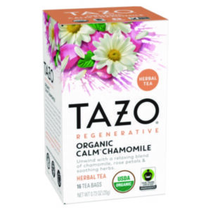 (TZO00354)TZO 00354 – Tea Bags, Organic Calm Chamomile, 16/Box, 6 Boxes/Carton by STARBUCKS COFFEE COMPANY (96/CT)