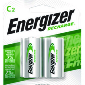 2 Batteries per Pack; C; Batteries; Battery; ENERGIZER; e²; Flashlights & Batteries; Rechargeable; Electro-Chemical; Power; Cells; DC; Direct-Current; Charge