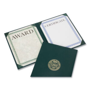 (NSN7146627)NSN 7146627 AbilityOne® SKILCRAFT® Awards Certificate Padded Cover Binder (1 Per EA)