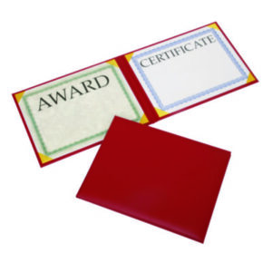 (NSN7143327)NSN 7143327 AbilityOne® SKILCRAFT® Awards Certificate Padded Cover Binder ( Per )