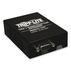 (TRPB132100A)TRP B132100A – VGA with Audio Over CAT5/CAT6 Extender, Box-Style Receiver, Range Up to 1,000 ft, TAA Compliant by EATON CORPORATION (/)