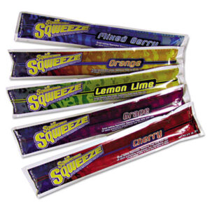 Sqweeze Freezer Pops; Refreshments; Sports Drinks; Frozen