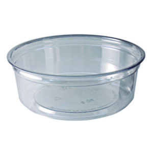 Recycleware; Recycleware Plastic; Recycleware Container; Clear Container; Clear Lid; Dip Container; Salad Container; Salsa Container; Grocery Container; See Through Tub; See Through Container; RPET Container; Recyclable Container; Trailmix; Trail Mix Container; RD5; RD8; RD12; RD16; RD24; RD32; LRD; LRDOF; Fabri-Kal Clear Tubs