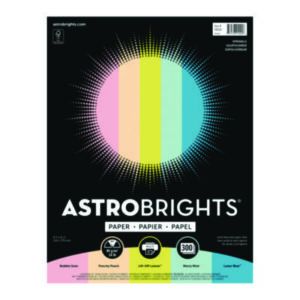 Astrobrights; Astrobright; Astrobrite; Neenah Paper; Colored Paper; Brightest Paper; Bright Colored Paper; Copier; Copy Paper; Inkjet; Laser; Office Paper; Papercrafting; Arts; Craft; Fliers; Posters; Wausau