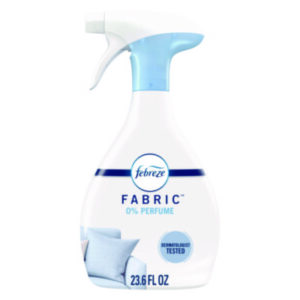 Febreeze; Static Spray; Pillow Spray; Fabric Spray; Fabric Refresher Spray; Fabric Freshener; Pillow Mist; Pillow Spray for Sleep; Sleep Spray for Pillows; Fabric Deodorizer; Febreeze Fabric; Shoe Odor; Sports Bag Odor; Odor Fighter