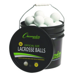 Lacrosse; Lacrosse Balls; Ball Bucket